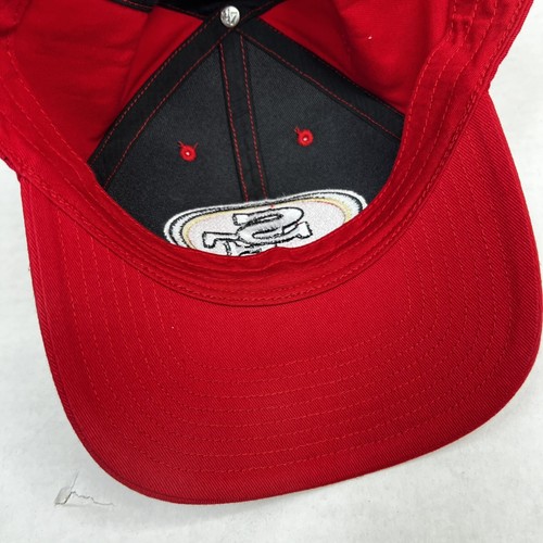 NWT NEW '47 Brand San Francisco 49ers NFL Strapback Hat Red - Picture 4 of 5