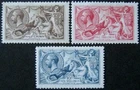 GV 1918 Bradbury Seahorse set, fine m/mint. Sg.413a/17. Cat. £825.