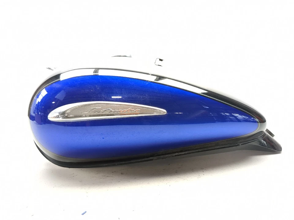 92-04 Suzuki VL800 Intruder tanque de combustible de gasolina depósito de gasolina con tapa de gas SIN LLAVE Foto 3 de 4