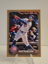 2024 Topps Series 2 Miles Mastrobuoni #489 Gold / 2024 Chicago Cubs