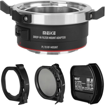 Meike MK-PLTRF-C Drop-in Filter Manual Focus Mount Adapter with Variable ND and