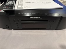 Lettore Blu-ray Marantz Stereo CD SACD UD5007 con telecomando, senza alimentazione, riparazione o ricambi