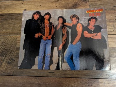 Bon Jovi/Izzy Stradlin Kerrang! Double-Sided Poster