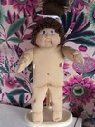 Vintage Jesmar Cabbage Patch Kid Violet Eyes Headmold 4 Single Pony