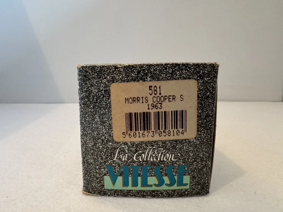 Vitesse Morris Mini Cooper S 1:43 verde chiaro tetto bianco box originale prima  - Immagine 2 di 4