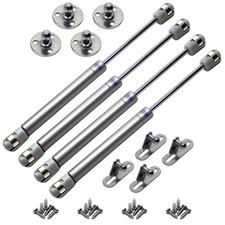 4 PCS Gas Struts Spring Shocks 100N/22LB 10 Inch Lift Support Cabinet RV