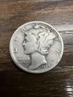 1939 Mercury Dime - Actual Silver Coin Shown Fine  Same Day Shipping Free
