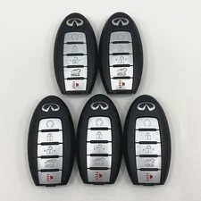 Lot x 5 INFINITI Key Fob Remote - KR5S180144014 - 5 Button Hatch Tested