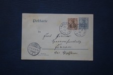 Postal stationery from Hasel (Baden) to Fahrnau