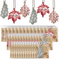 36 Sets Leaves Car Air Fresheners Bulk Maple Leaf Hanging Ornament Scented wi...
