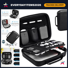Portable Electronic Organizer Case for MacBook Chargers, Cables, Power Bank  Ac