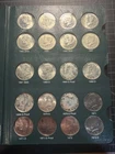 118x Kennedy Half Dollars 1964-2001 Incl Silver And Proofs In Intercept Album