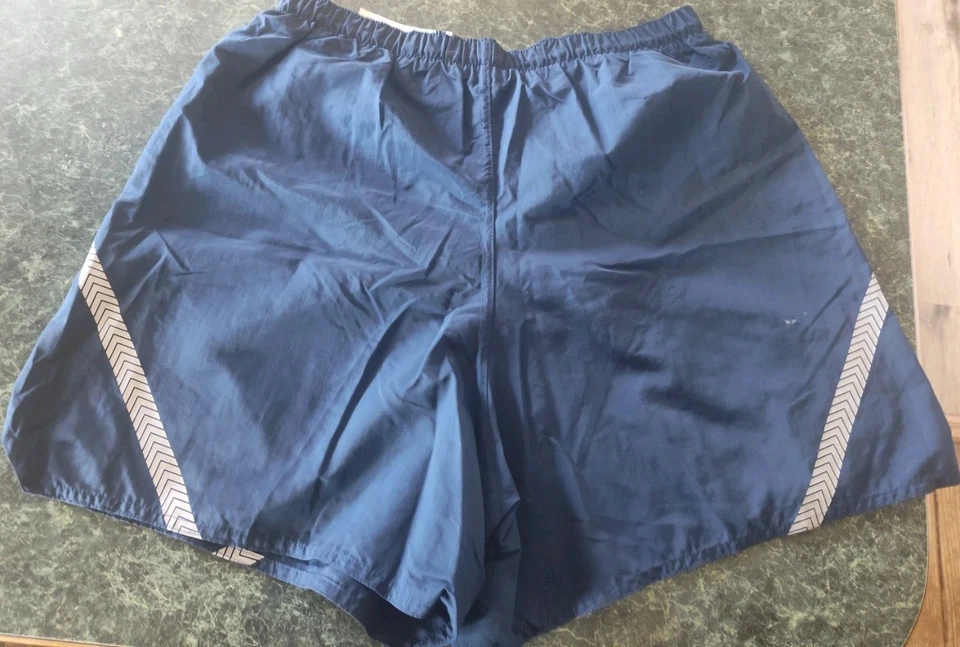 US Air Force Athletic Shorts Adult Blue PT Bootcamp Liner USAF Size XL - Image 2 of 3