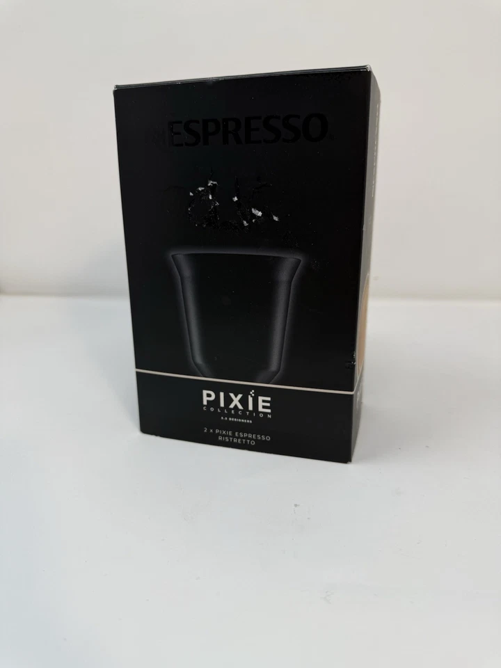 Nespresso Pixie 2 Espresso Ristretto Coffee Cups 2.01 Black Nib - Image 3 of 4
