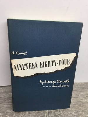 Nineteen Eighty-Four George Orwell 1977 Twenty-first Printing Dystopian Harcourt
