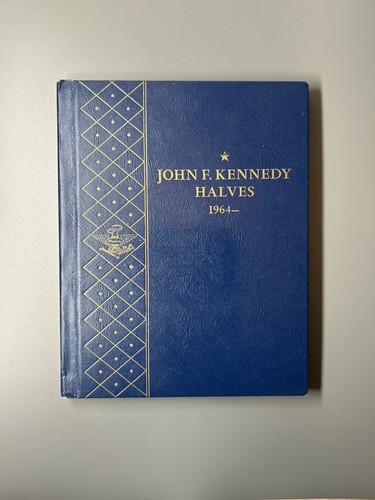 Vintage Whitman Kennedy Halves Album (copyright 1968) Used