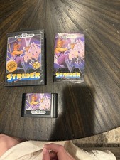 Saga Genesis Game Strider CIB Complete In Box 