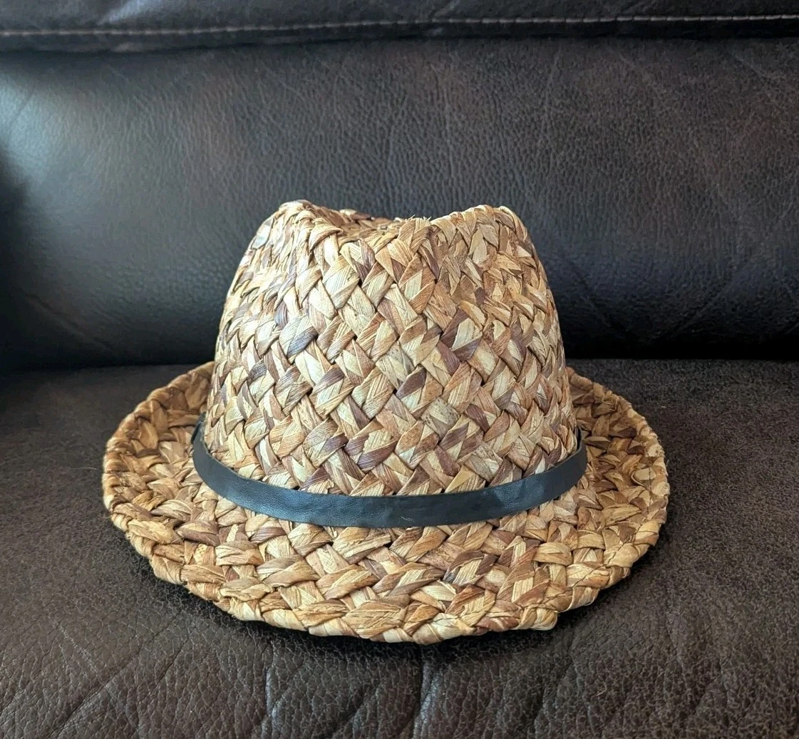 BETMAR NEW YORK Tan Beige Panama Style Fedora Ribbon And Gold Buckle Accent Fedora Casual Hats for Women for sale | eBay main image 4