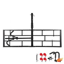 Folding Hitch Cargo Carrier Bike Rack 500 Lbs For 2 Fat Tiremountain Bikes Folding Hitch Cargo Carrier Bike Rack 500 Lbs For 2 Fat Tiremountain Bikes