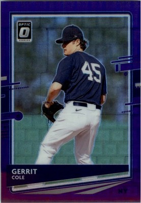 2020 Donruss Optic Pandora Purple #133 Gerrit Cole /99 - BB
