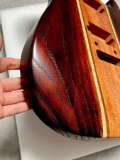 Handcrafted  9-Piece Guitar Body Ash & Mahoga...