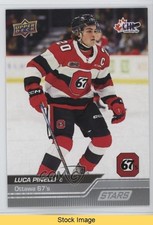 2023-24 Upper Deck CHL Stars Luca Pinelli #330 READ z6b