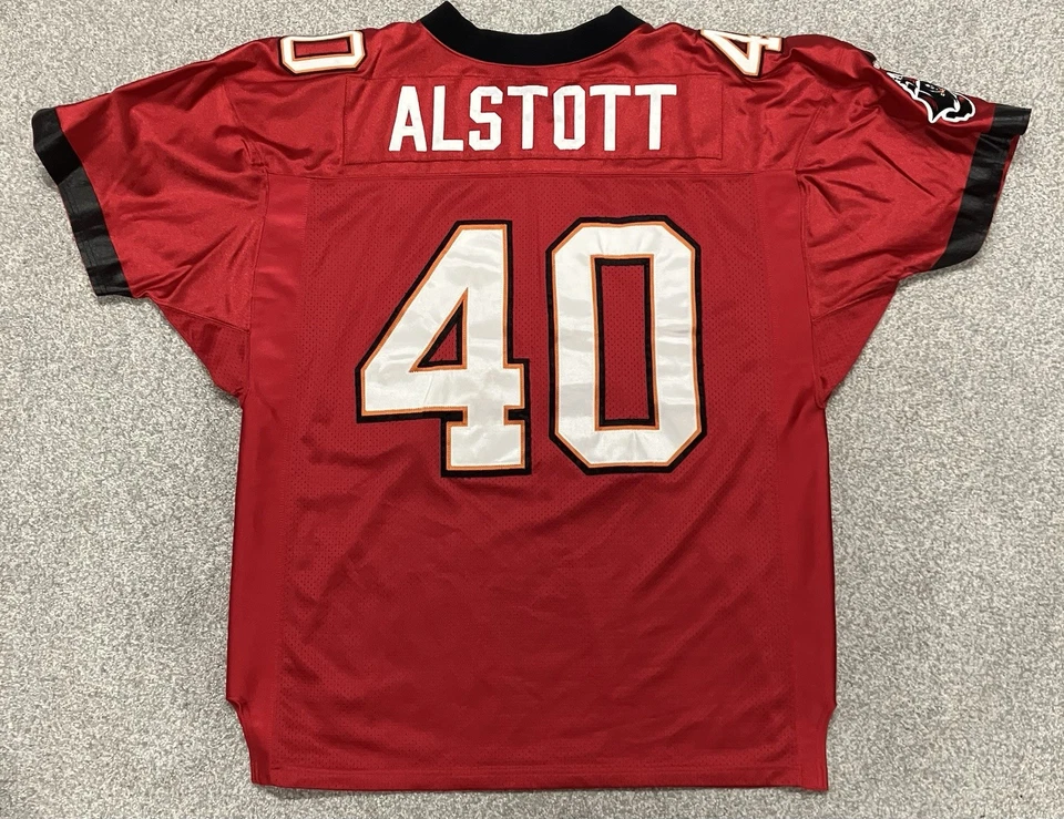 Mike Alstott Vintage Authentic Tampa Bay Buccaneers Adidas NFL Jersey 54 XXL 2X - Image 2 of 4