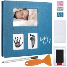 Vienrose Baby Photo Album Self-Adhesive 4x6 Magnetic Scrapbook Kit Memory Book