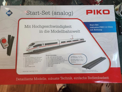 PIKO DBAG ICE 3 COMPLETE 8 Car TRAIN Set!  57196 + 3x 57690 + 57691  HO Scale DC