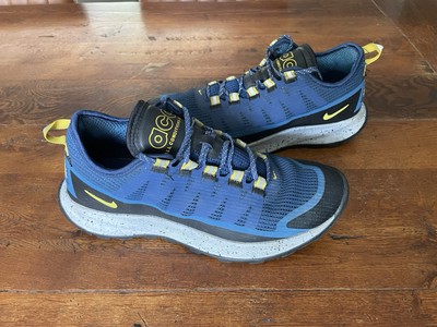 Nike ACG Air Nasu Coastal Blue Vivid Sulfur Trainers CV1779-401 Size UK  UK