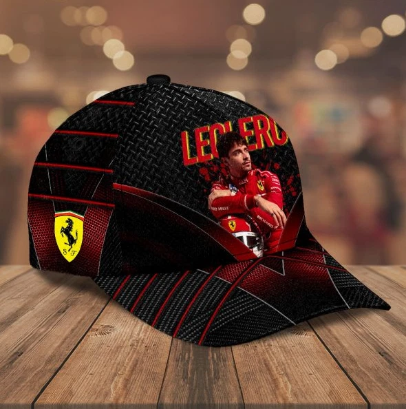 Scu*Deria Fe*Rrari X Charles Leclerc Classic Cap For Fans