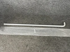 International PB-1000-33-AL 1" Round Solid Aluminum Single Bend Door Push Bar