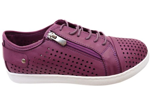 Cabello Eg 17 Stylish, Flat, Sneaker, Leather,Quality European Made - Picture 15 of 17