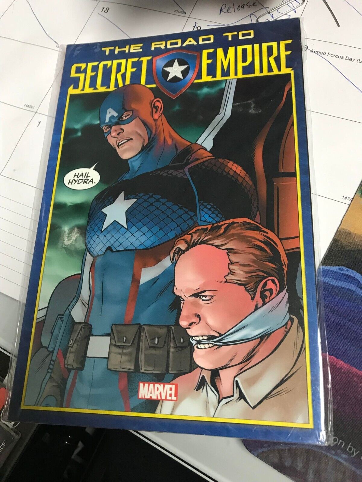 Secret Empire Prelude Marvel Comics TPB Paperback NEW Captain America Hydra