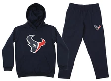Outerstuff NFL Youth Houston Texans Team Fleece Hoodie and Pant Set