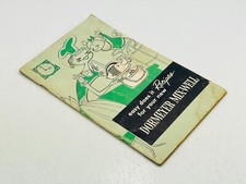 Vintage Instruction Manual Recipe Book Dormey...