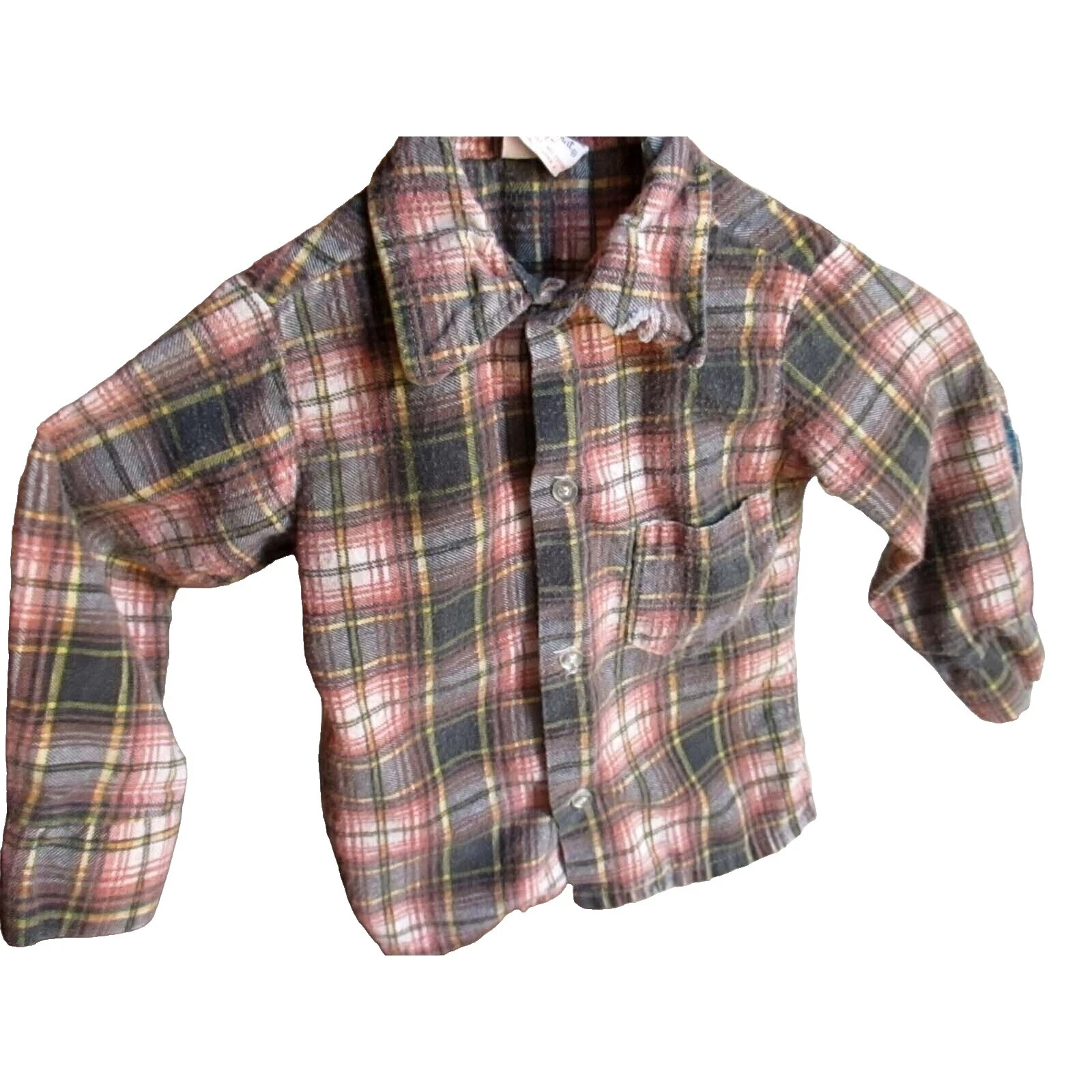 Cotton Brown Vintage Shirts & Tops for Children
