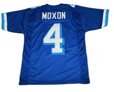 Maglia Movie Varsity Jonathan Moxon #4 West Canaan Coyotes Blues Giovani/Uomini Cucita