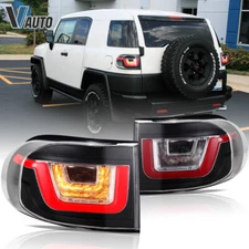 2pcs Tail Lights For Toyota FJ Cruiser LED 2007-2015 Rear Lamp Plug Play VLAND