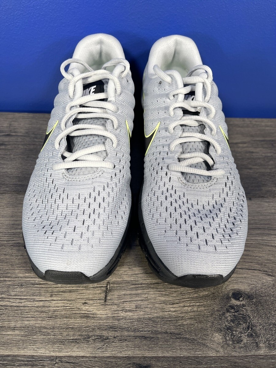 Nike Air Max 2017 Wolf Grey Black Volt Men display picture 1