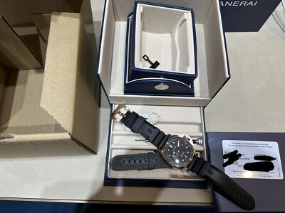 Panerai Submersible Men's Black Watch PAM02164 for sale online