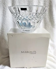 WATERFORD CRYSTAL Marquis Shelton Pattern 8-inch Serving Bowl New Opened Box