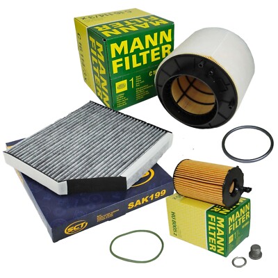 Luftfilter Mann Filterset Inspektionspaket MANN FILTER INSPEKTIONSPAKET Passend Für 3.0/ 45 50 TDI AUDI Audi Q5 Fy Reifen Audi