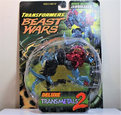 Transformers Beast Wars JAWBREAKER, Transmetals 2 Deluxe Class - Sealed (1999)