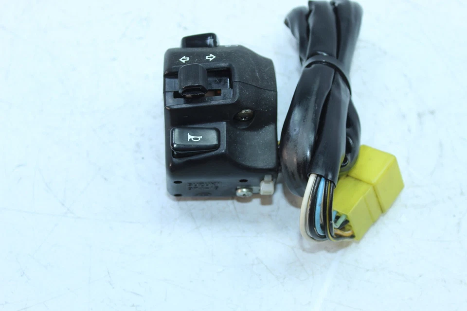 01-03 SUZUKI GSXR 600 OEM LEFT CLIP ON HANDLE HORN SIGNALS SWITCH 37400-33E31 - Image 3 of 4