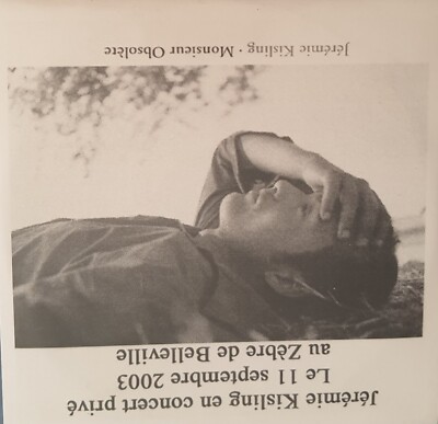 Jérémie Kisling Mr Obsolète 12 Songs CD PROMO RAR