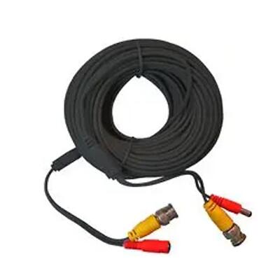 BNC DC POWER KAMERA VERLÄNGERUNGSKABEL CCTV ÜBERWACHUNGSKAMERA DVR VIDEO KABEL 20M