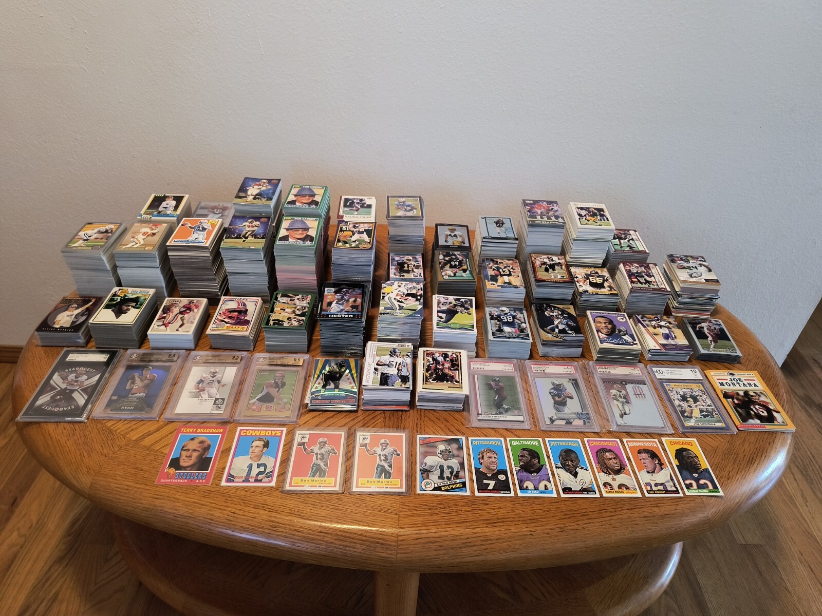 Estate Sale Sports Cards Lots 40+ Year Collection (Football) Rookies