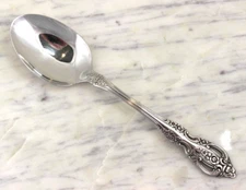 Oneida SSS Stainless Silverware - RENOIR PEMBROOKE - Solid Serving Spoon
