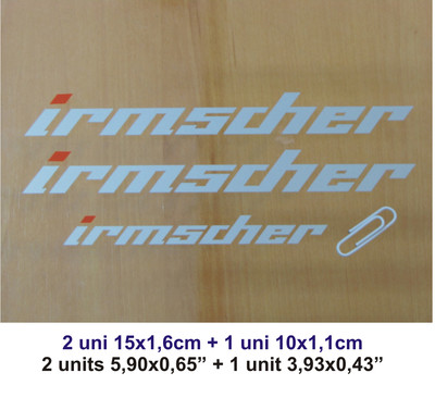 Sticker Vinilo Decal Vinyl Aufkleber Adesivi Autocollant Irmscher Car Motor